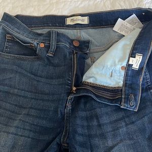 Madewell 10” high rise skinny jeans 28P